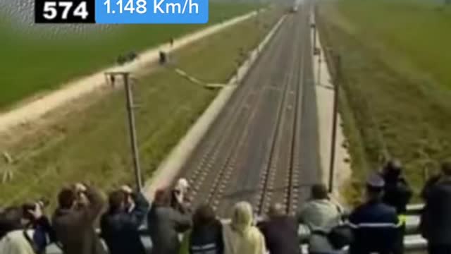 Watch This Fastest Bullet Train in World 547KMPH