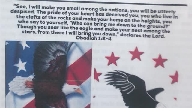 Pride Brings Low, People and Nations, America Is No Exception