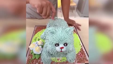 Dog Reaction to cutting 🍰 l funny Dog 🐕 🐕😂😆 😂