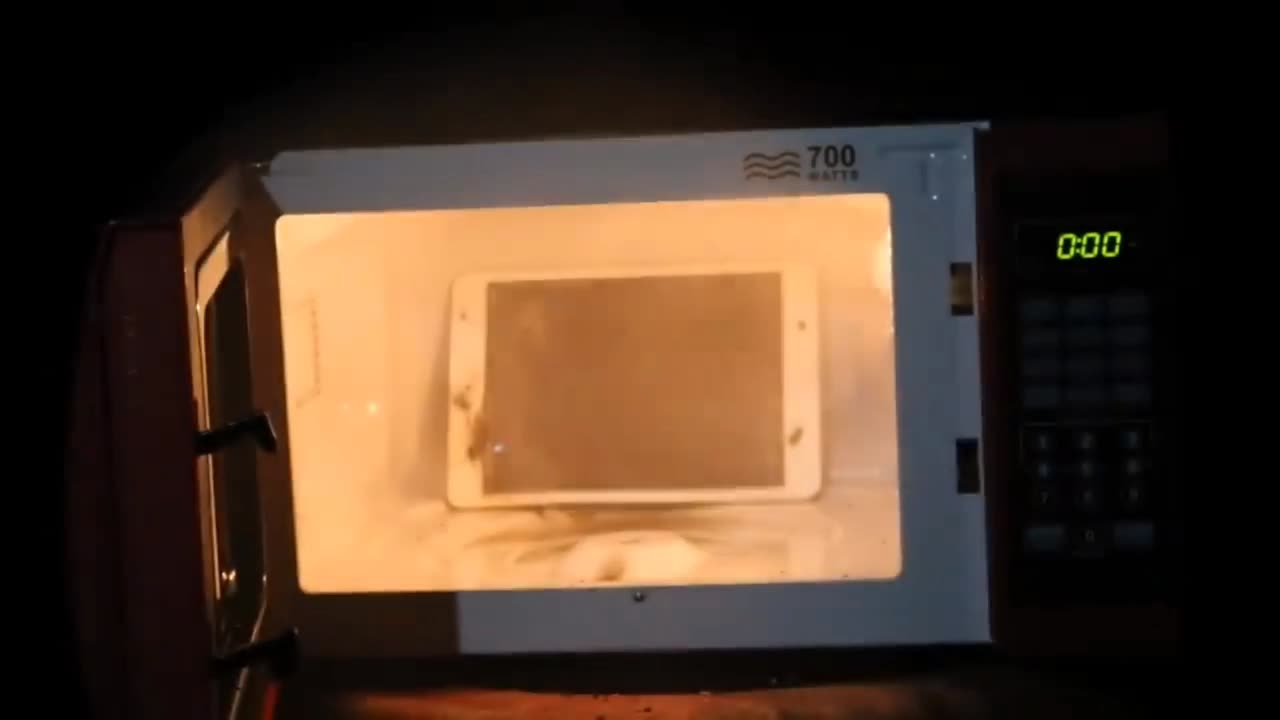 Microwave an ipad