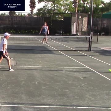 GOOD HANDS AT THE NET!