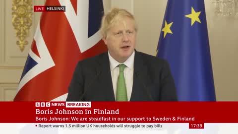 British PM signs security pacts with Sweden and Finland