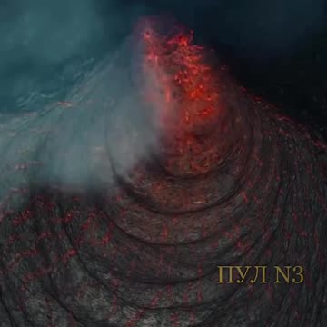El volcán islandés en erupción fue filmado lo más cerca posible.