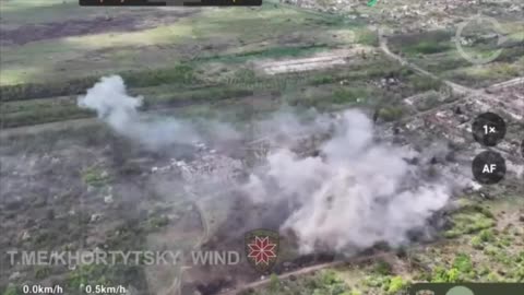 Ukrainian Airstrikes Using French Bombs on Russians in Krasnohorivka