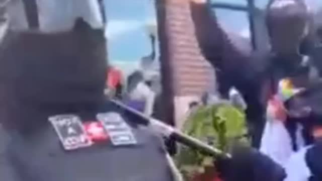 Armed ANTIFA guarding a Drag Queen event in Texas. If Patriots showed up anywhere