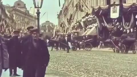 Moscow in 1896 video from the past