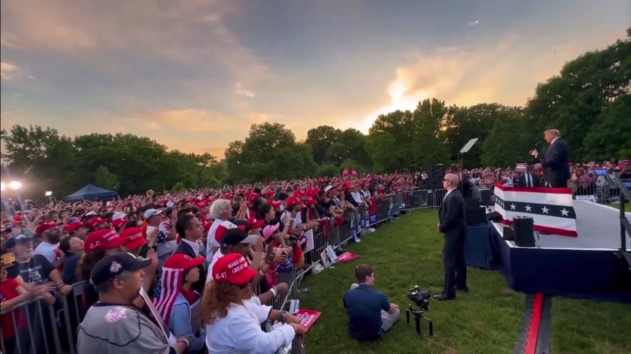 Wrapping Up at the Bronx Rally | MAGA