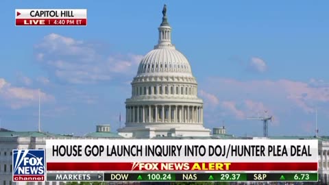 House GOP launch inquiry into DOJ/Hunter plea deal