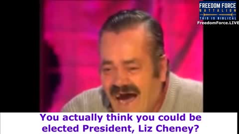 Liz Cheney 2024 for Potus 🤣