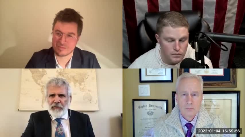 Dr. Mattias Desmet, Dr. Robert Malone, Dr. Peter McCullough (Mass Formation Psychosis)