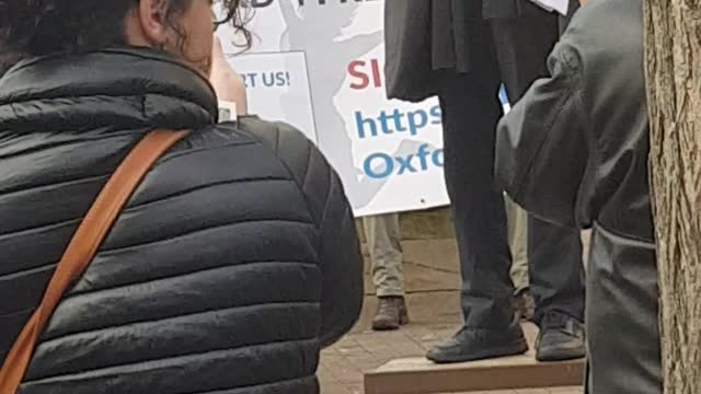 FREEDOM PROTEST PIERS CORBYN OXFORD 19/12/20