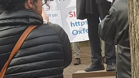 FREEDOM PROTEST PIERS CORBYN OXFORD 19/12/20