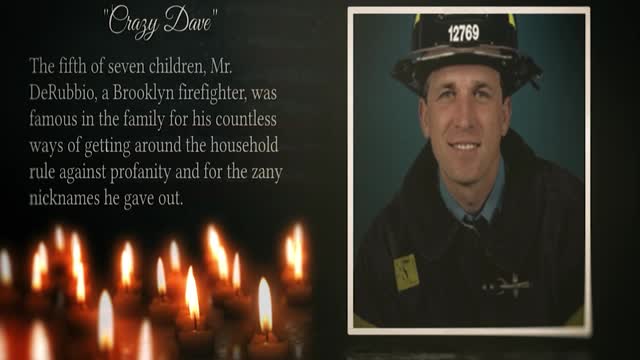 Honoring and remembering David P. DeRubbio, 38, Fire Department of NY | Firefighter, Engine 226