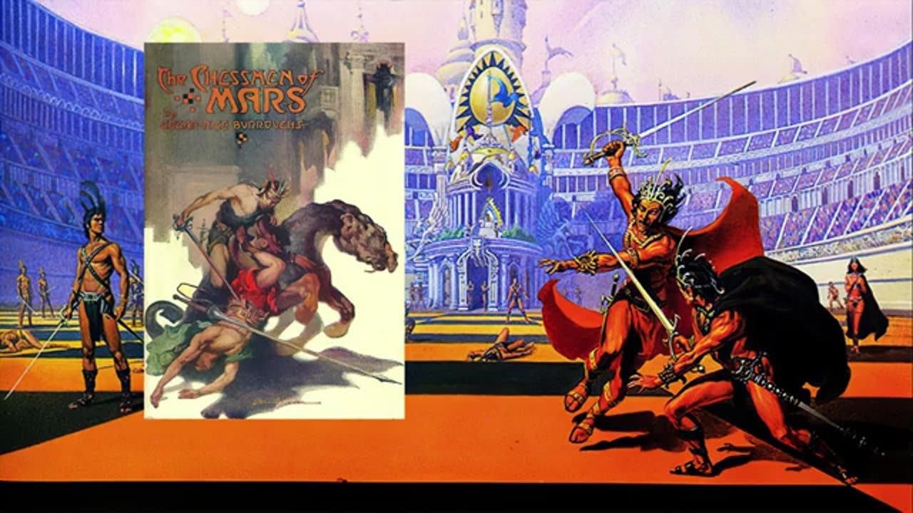 📳📀The Chessmen of Mars by Edgar Rice Burroughs Full Audiobook 🎶🎧🎵