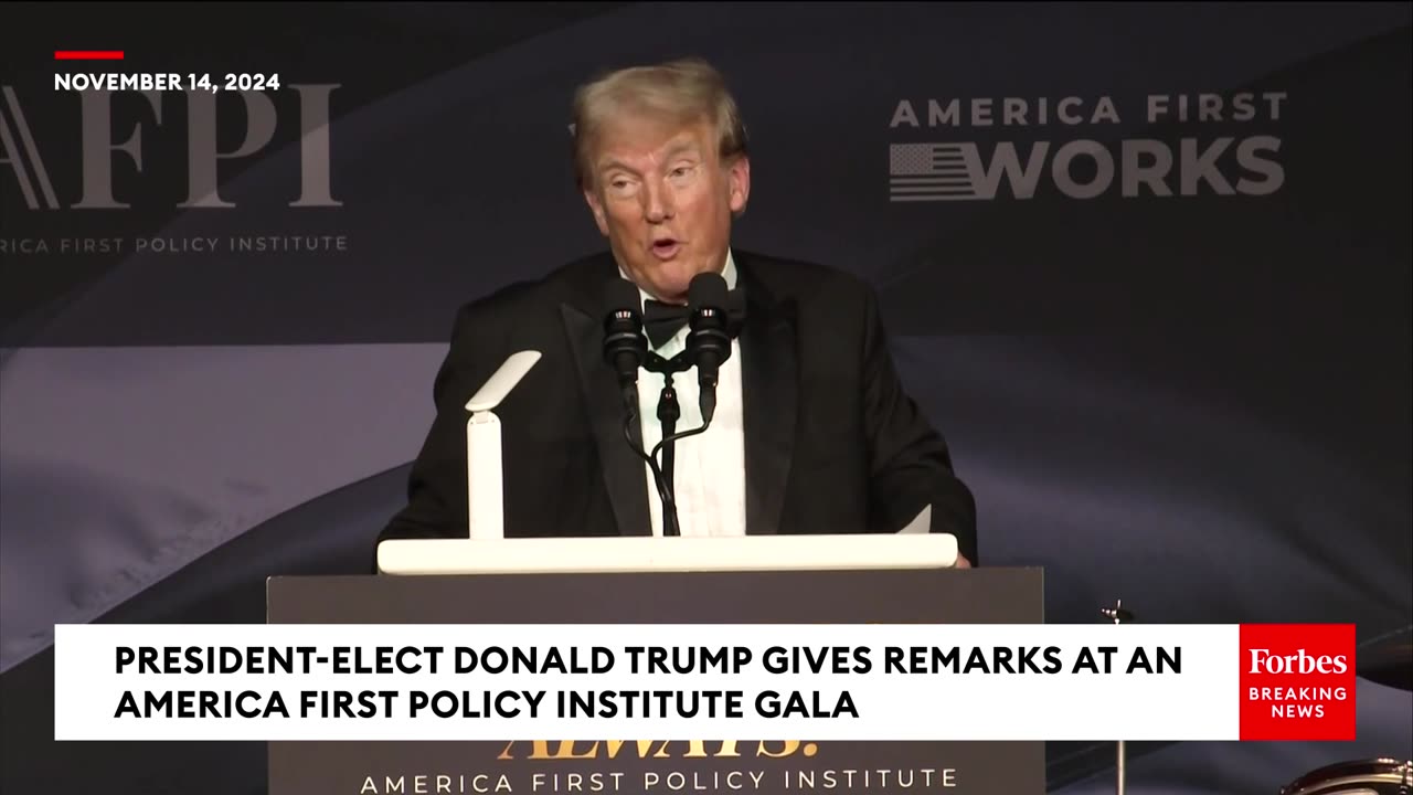 JUST IN: Donald Trump Gives Remarks At AFPI, Announces New Secretary Appointment