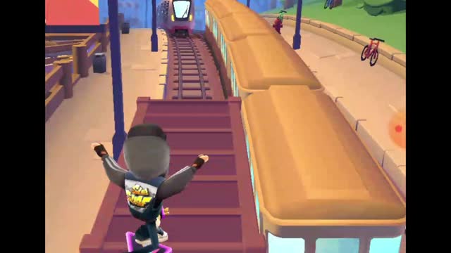 My playing time on Subway Surfers No coin challenge ( Original video )