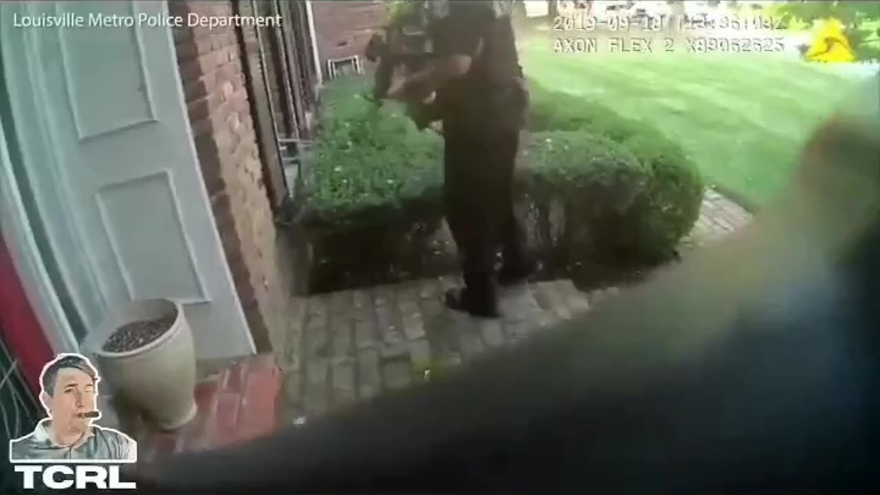 Cops throw Oldman down his own steps