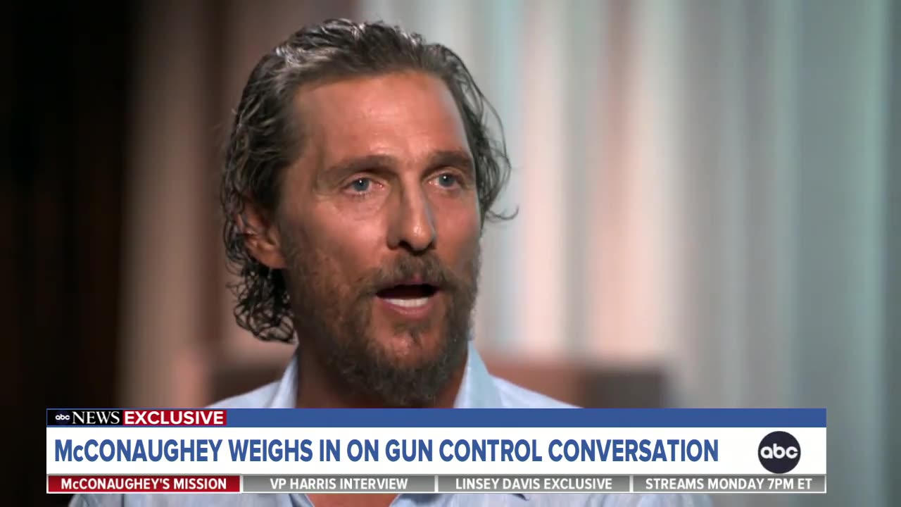 We need to 'meet Americans why they are' on the gun control: Matthew McConaughey