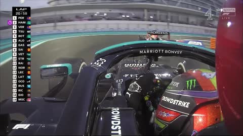 Sergio Perez x Hamilton - Abu Dhabi - 2021