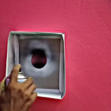 Fabulous wall painting trick 💡