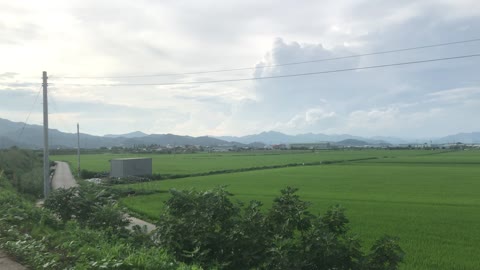 Countryside scenery in Korea (Kimhae)