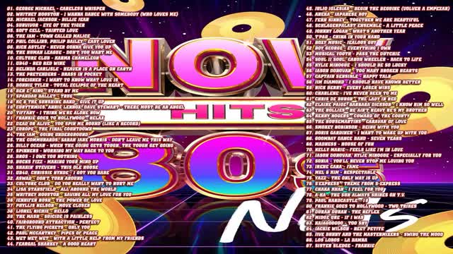 NO.1 HITS 80S SONGS.STRESS FREE.