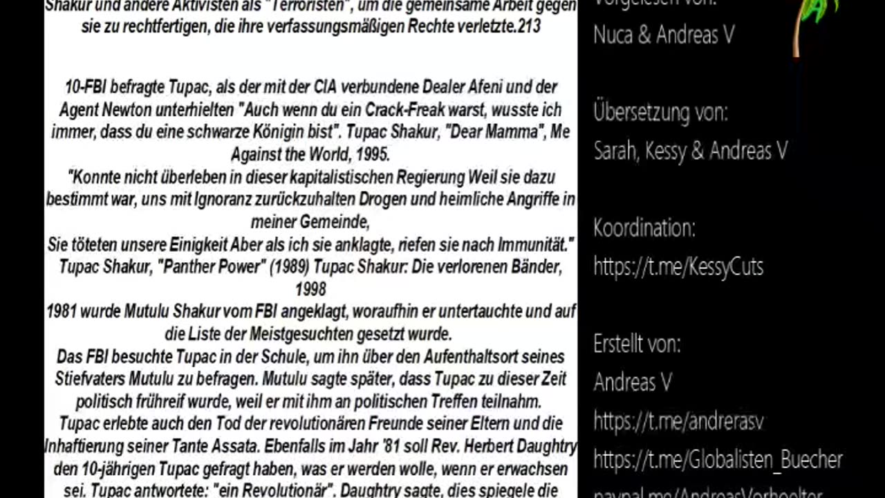 3 Der FBI-Krieg - gegen Tupac Shakur und andere schwarze Führungspersönlichkeiten