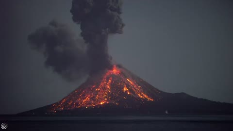 Notun volcano 🌋 video