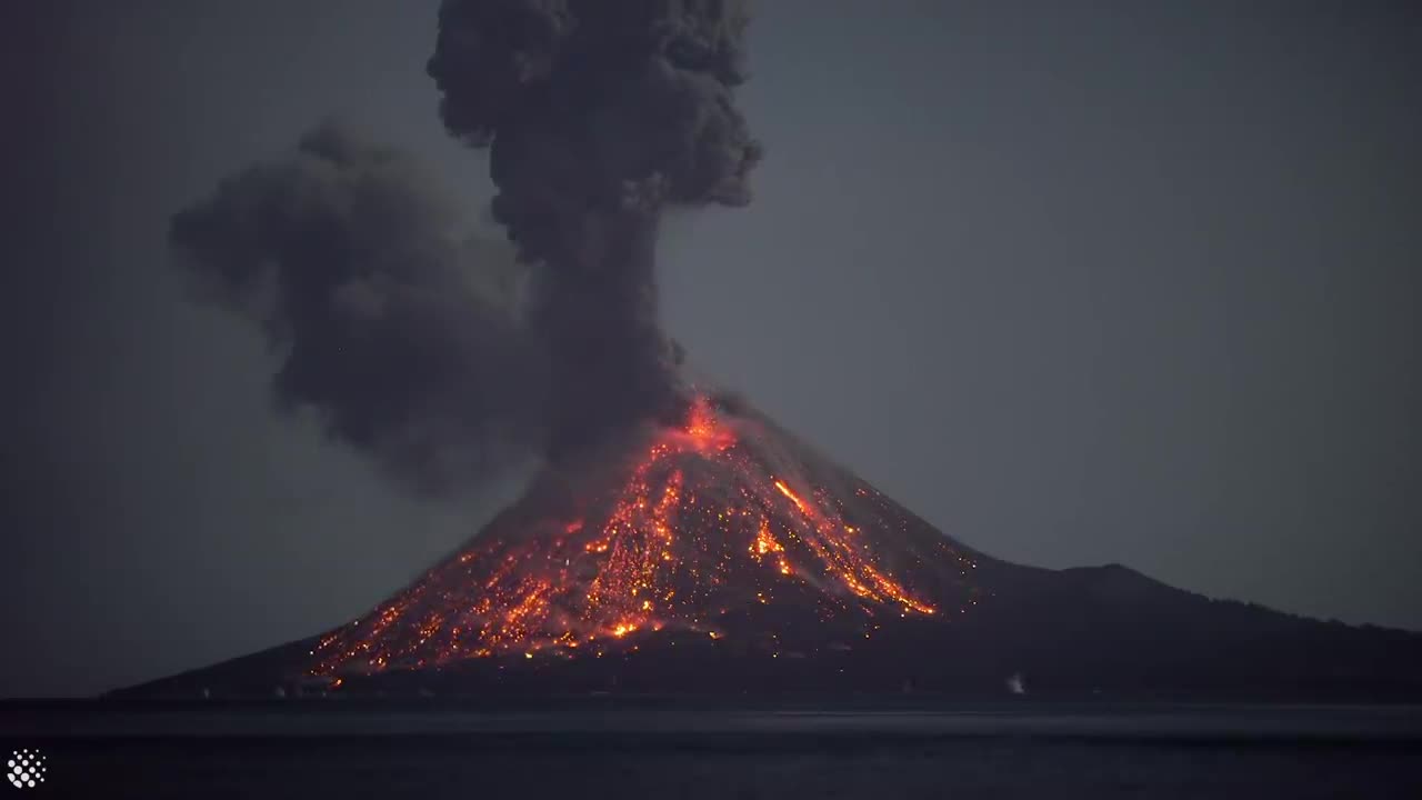 Notun volcano 🌋 video