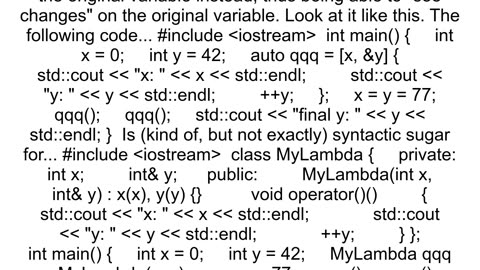 C lambda capture by value