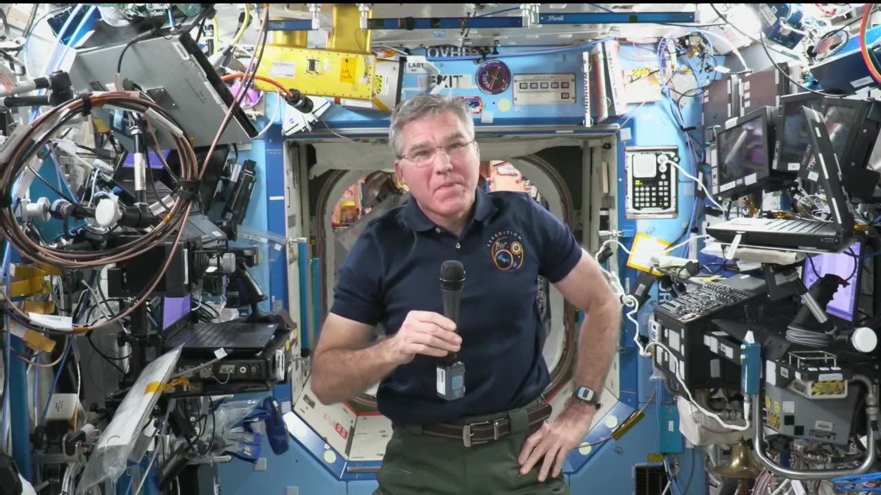 Expedition 69 Astronaut Steve Bowen Talks with WCVB-TV Boston