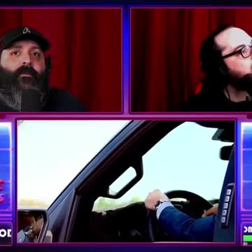 Joe Biden pretending to drive