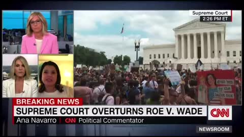 CNN analyst has wicked response to support Roe v. Wade