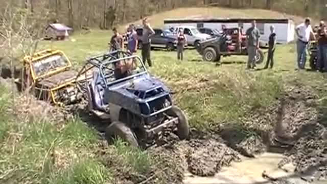 Scott and Kevin Stuck in a mudd hole! AllZukedup!