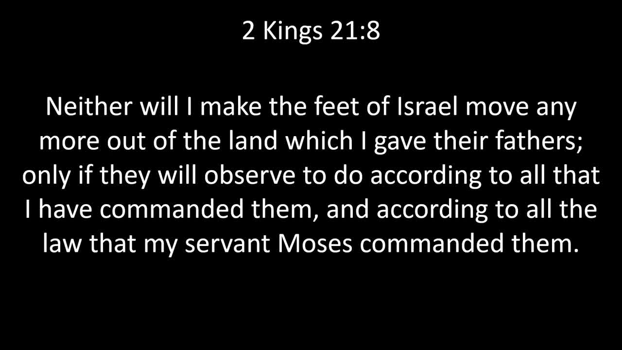 KJV Bible 2nd Kings Chapter 21