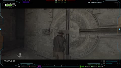 Indiana Jones and the Great Circle 4K HDR Gameplay PC Sony Bravia 9 Rtx 4090 AMD 9800x3d