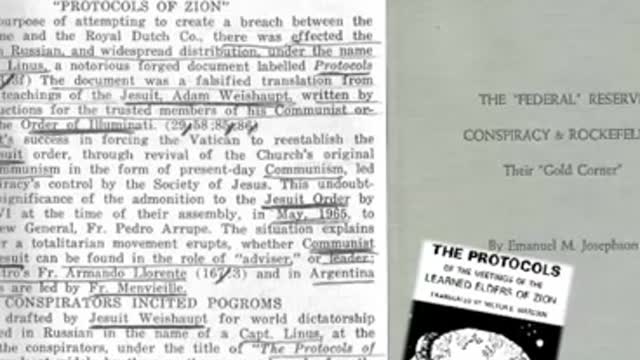 THE JESUITS AND THE PROTOCOLS OF ZION