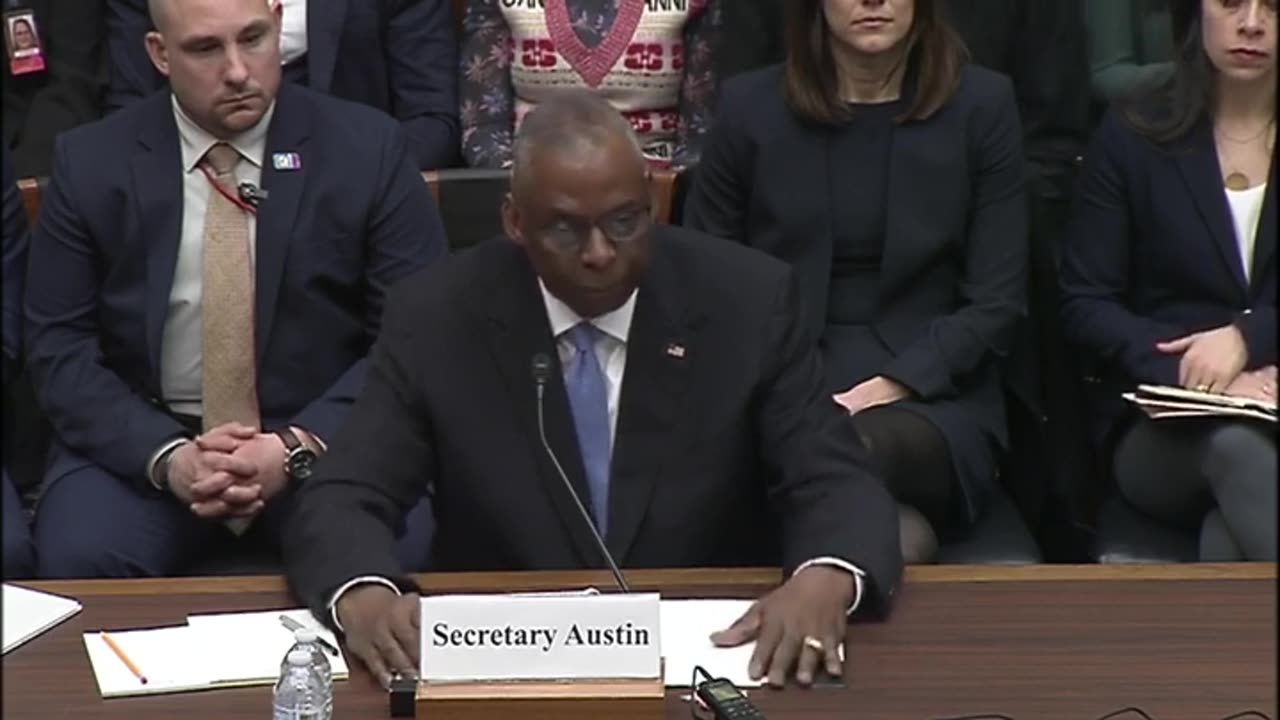 'You Are Irrelevant': GOP Rep Grills Sec Def On How President Biden Didn't Notice His Absence