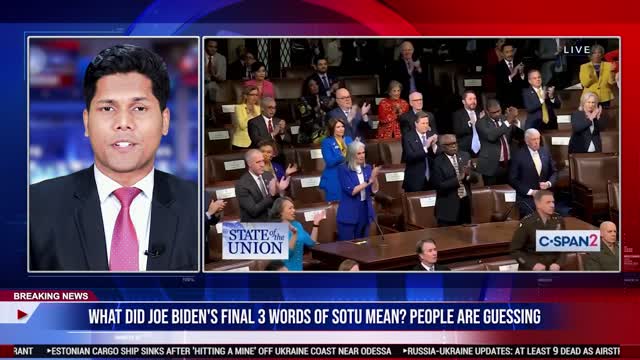 What Did Joe Biden's Final 3 Words of SOTU Mean? People Are Guessing