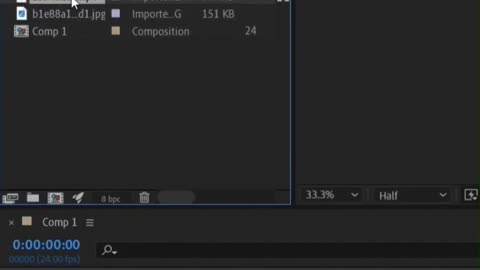 How to add picture on wall After Effects tutorial