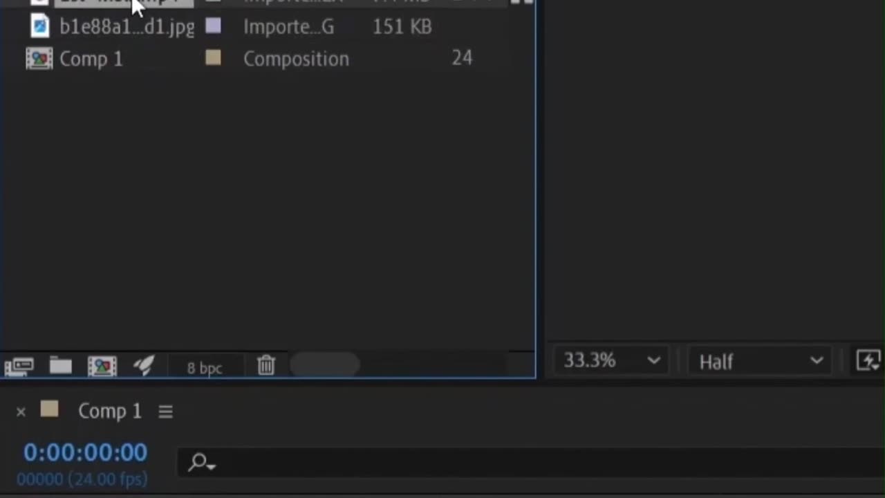 How to add picture on wall After Effects tutorial