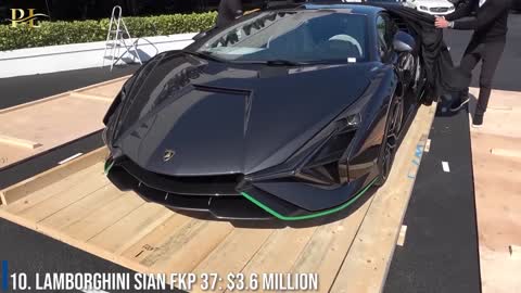 Top 10 most expensive luxury car