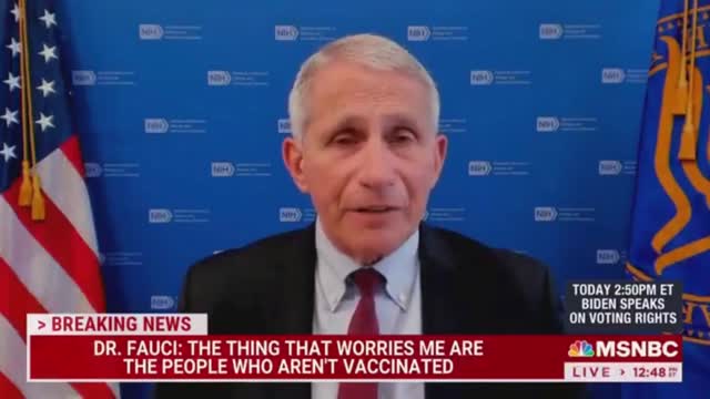 Dr Fauci Wants Kids 3 Years Old And Up To Wear Masks