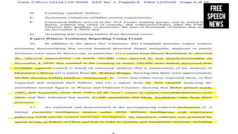 HERE IS MICHIGAN LAWSUIT!!! TRUMP WINS!!!!