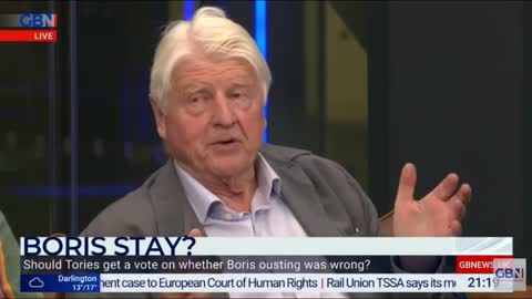 Stanley Johnson doesnt like his Son, Boris being called a LIAR??-(