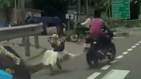 Most funniest accident in traffic Roads