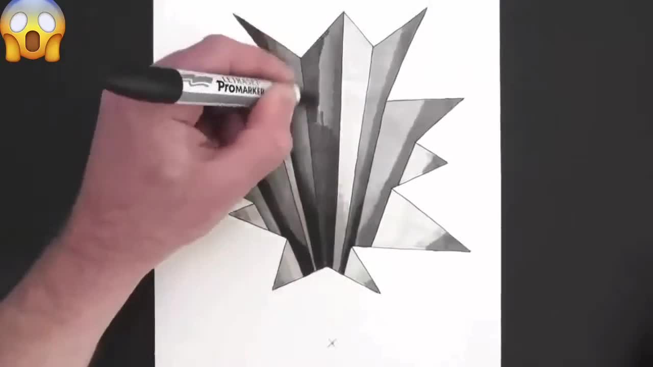 Very easy, how to draw 3D painting easy.