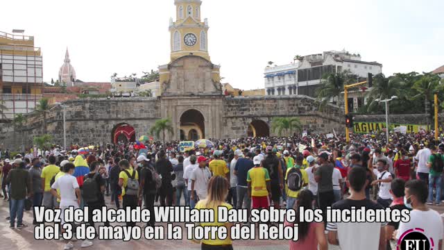 Audio del alcalde de Cartagena sobre incidentes del 3 de mayo