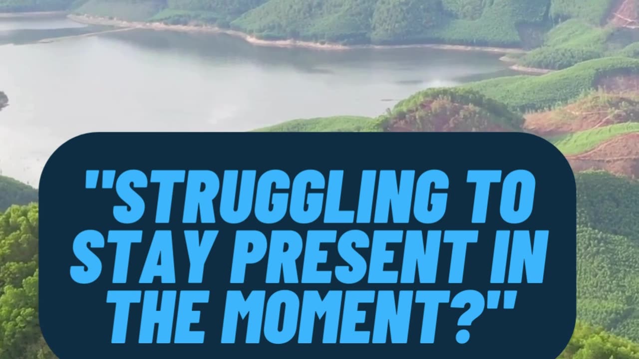 Step into the present moment with mindfulness