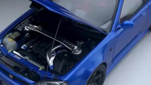 Bring it home. Nissan Skyline GTR34 Car Model